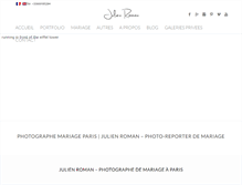 Tablet Screenshot of julienroman.com